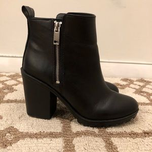 Black booties